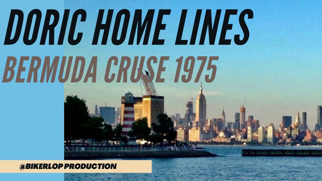 SS Doric Home Line Trip To Bermuda By Janice & Richard 1975