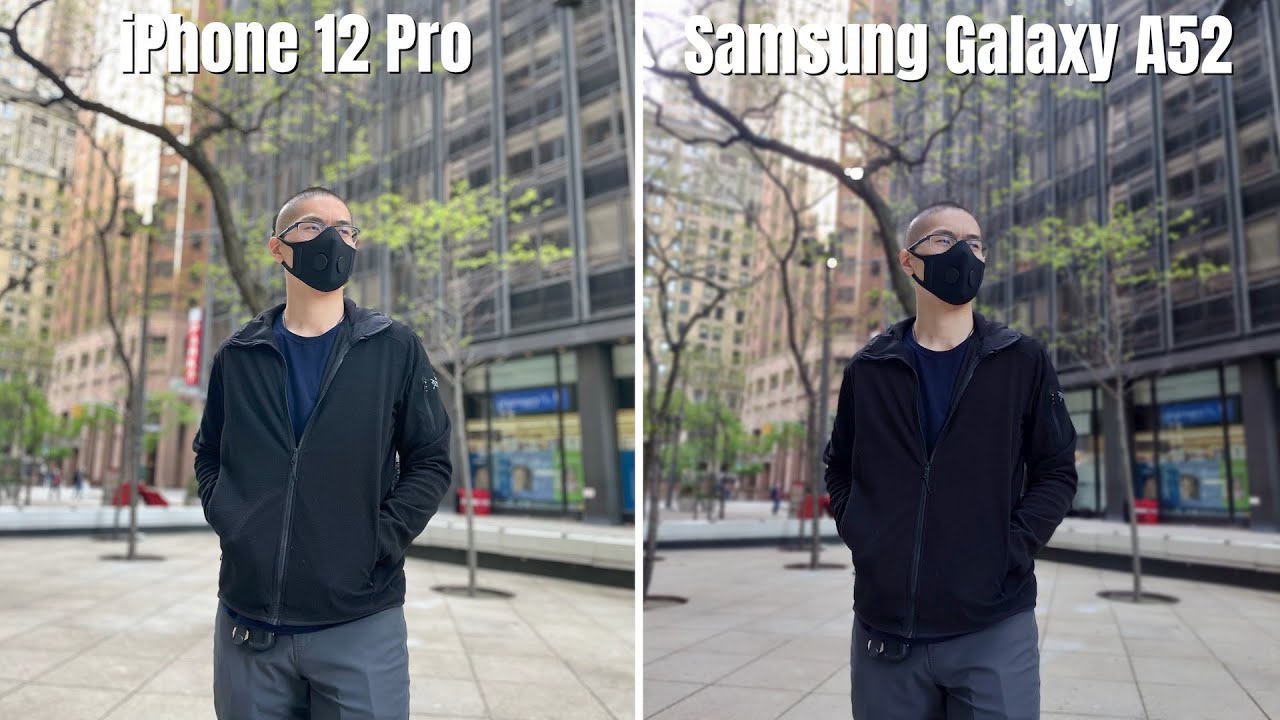Сравнение камер iPhone 12 Pro и Samsung Galaxy A52 в реальных условиях