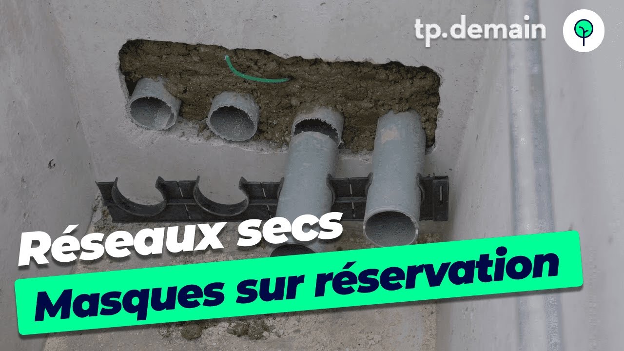 La r&eacute;alisation des masques sur r&eacute;servation : finalisation d'ouvrage apr&egrave;s raccordement