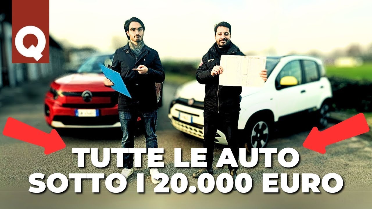 LISTINI PAZZI? TUTTE LE AUTO SOTTO I 20.000 EURO DEL 2025