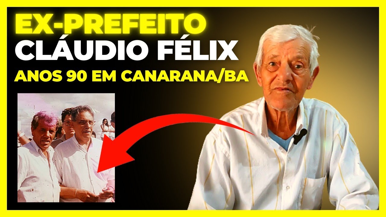 Cláudio Félix ex-prefeito de Canarana-Ba.