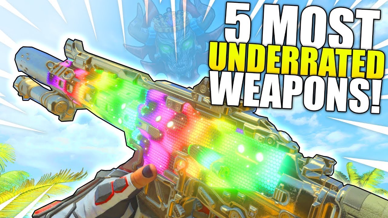 YOU NEED TO USE THESE 5 UNDERRATED GUNS IN BO4.. (Black Ops 4 Gameplay)
