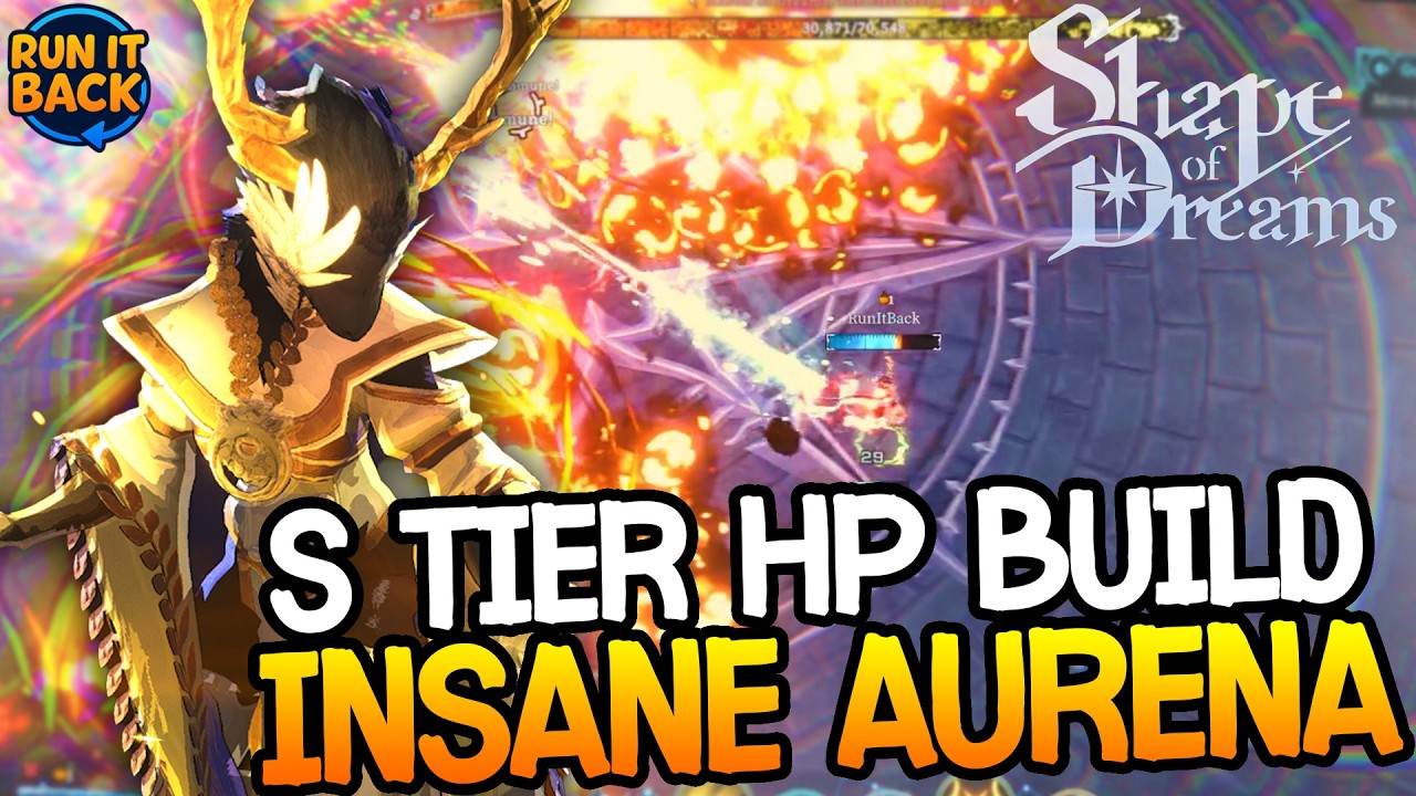 This S Tier Aurena Build has Insane Damage & Health Regen | Shape of Dreams
