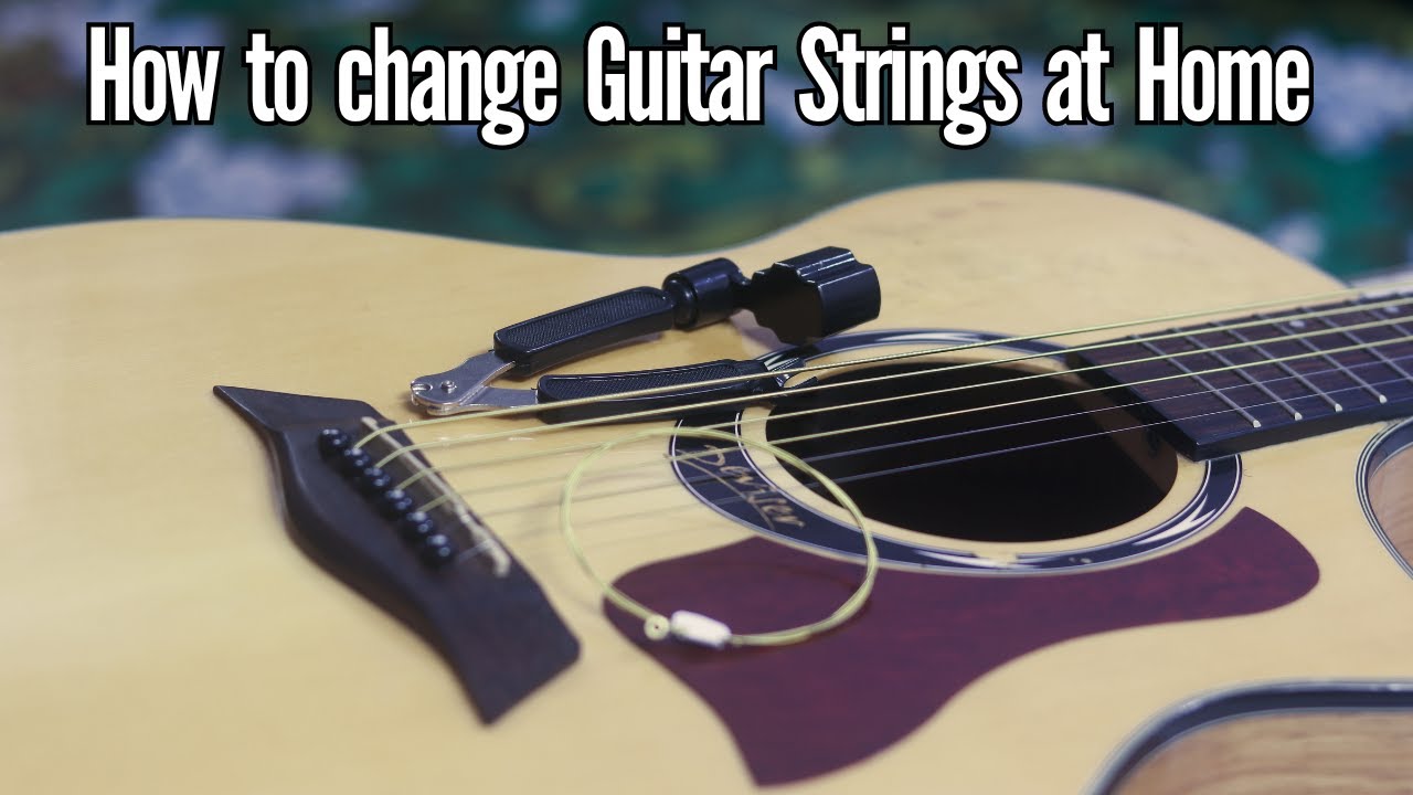How to change Guitar Strings at Home | Easy Way