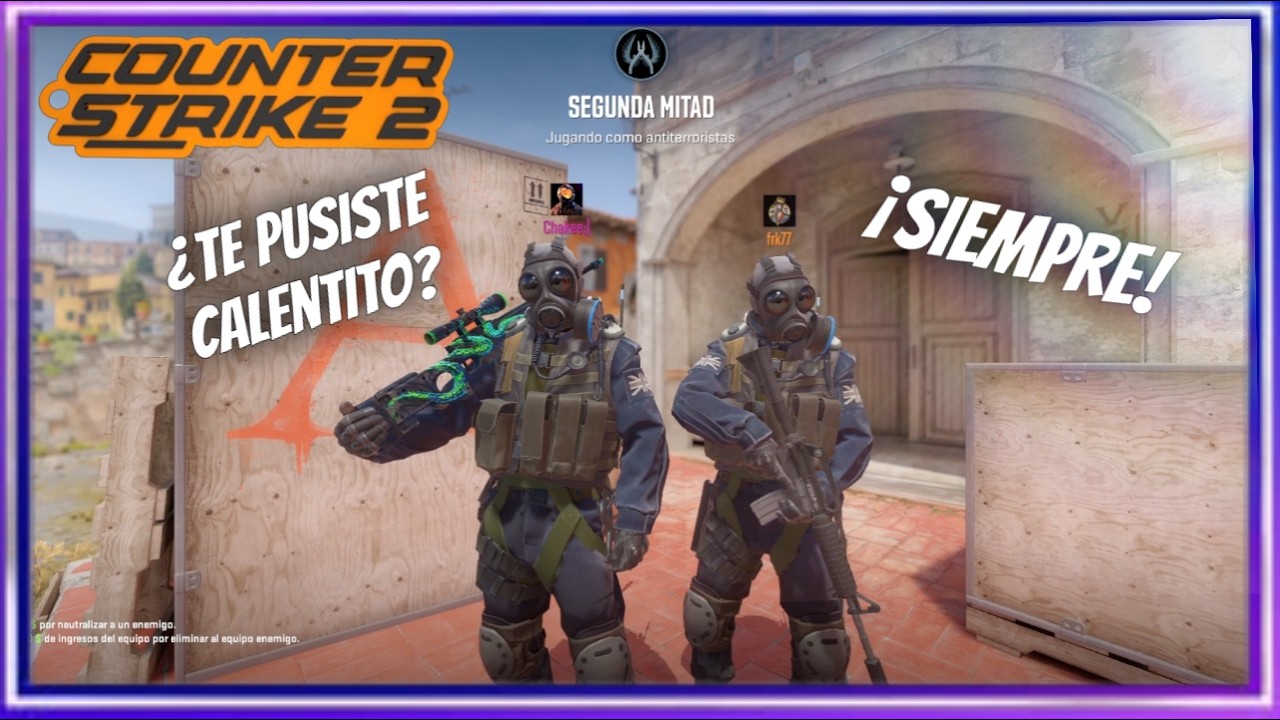 COUNTER STRIKE 2 - ESTA PARTIDA VA ALEGRARTE TU DIA 🤯