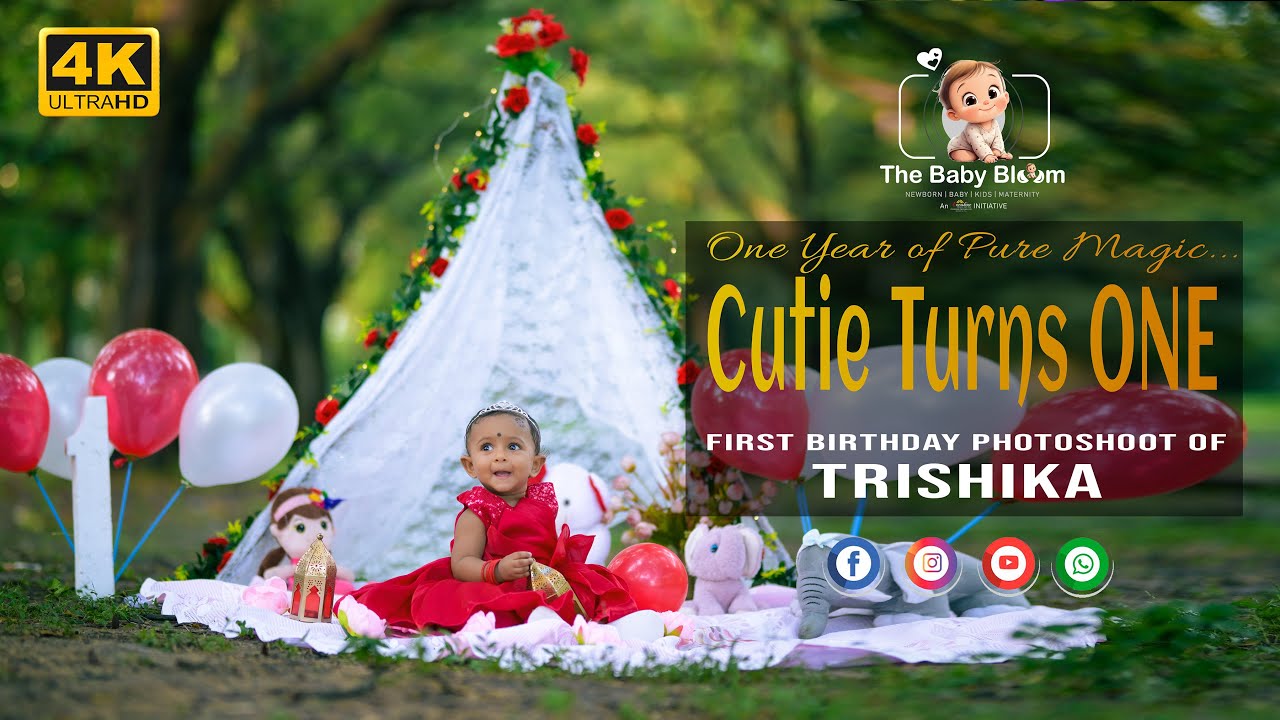 Best Birthday Cinematic Film  | Kolkata Maidan | Victoria Memorial | Trishika's First Birthday