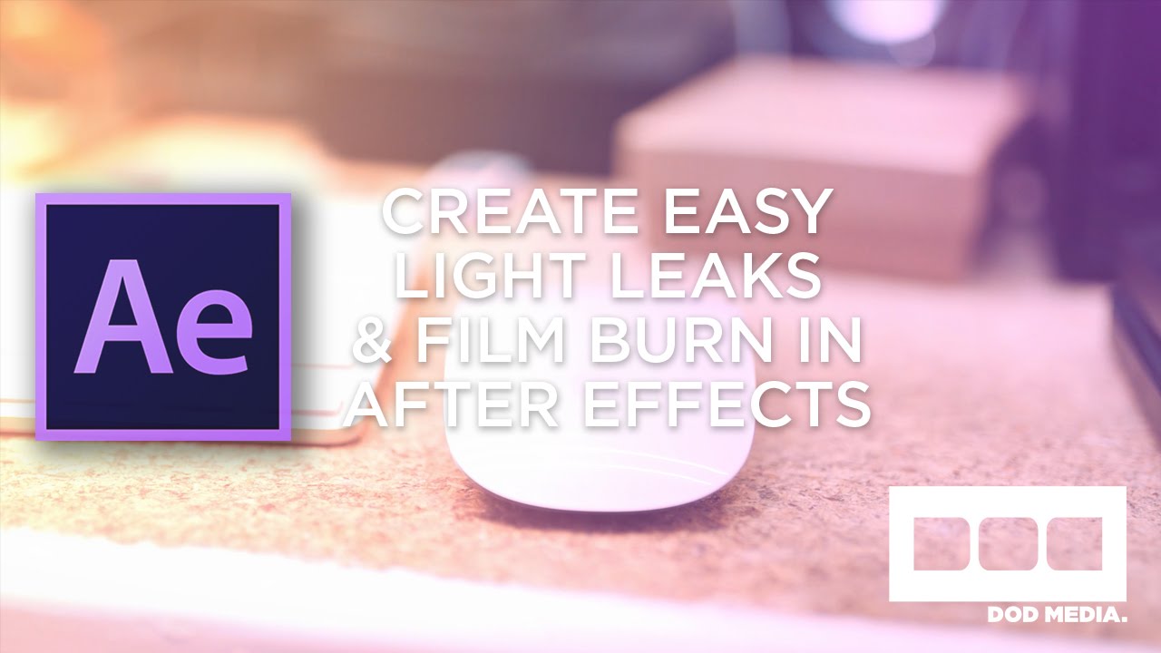 Создание простых засветок и выгорания плёнки в After Effects — Учебное пособие