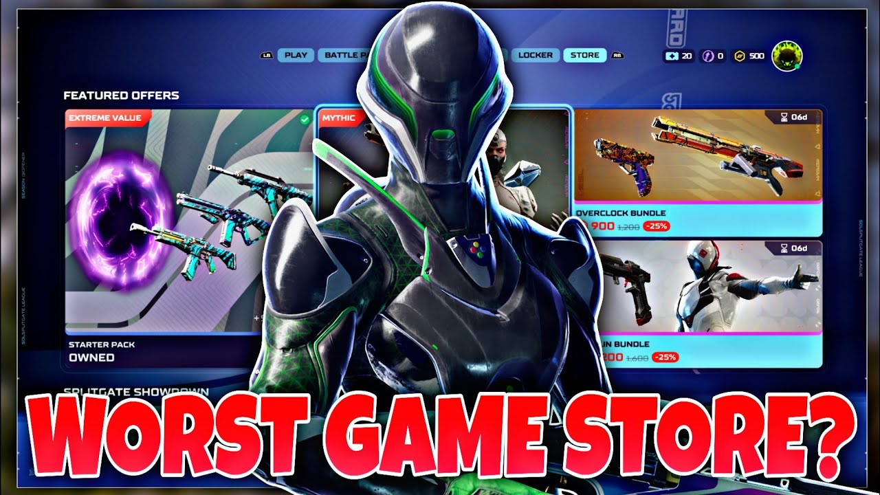 Is the Splitgate 2 store Overpriced?