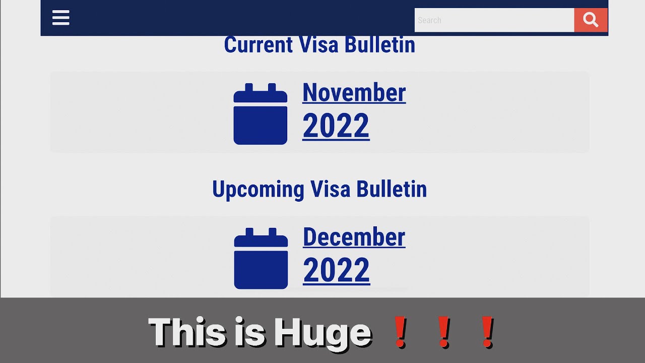 Visa Bulletin - December//  this is huge❗️❗️