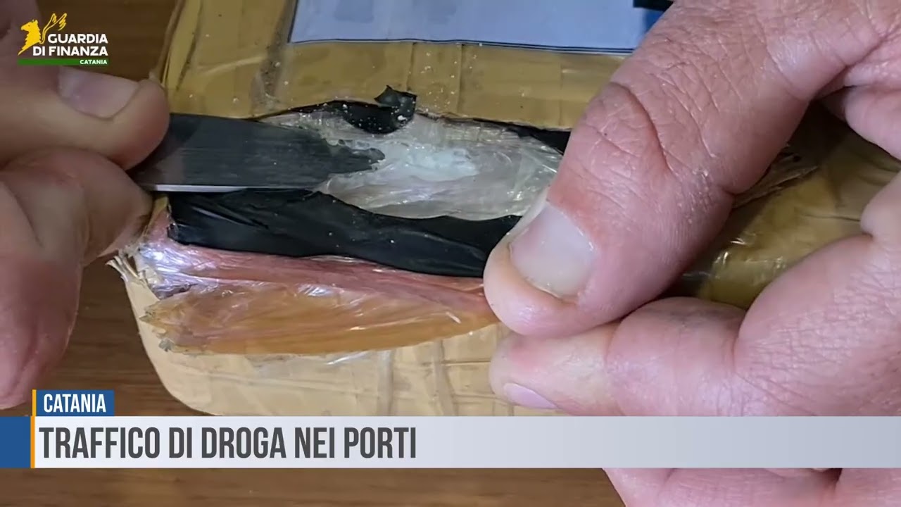 Catania: Traffico di droga nei porti