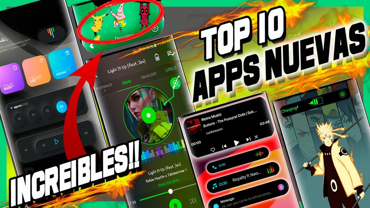 Top 10!! Apps PODEROSAS para PERSONALIZAR tu celular ANDROID al MAXIMO - NUEVAS APPS que no Conoces🔥