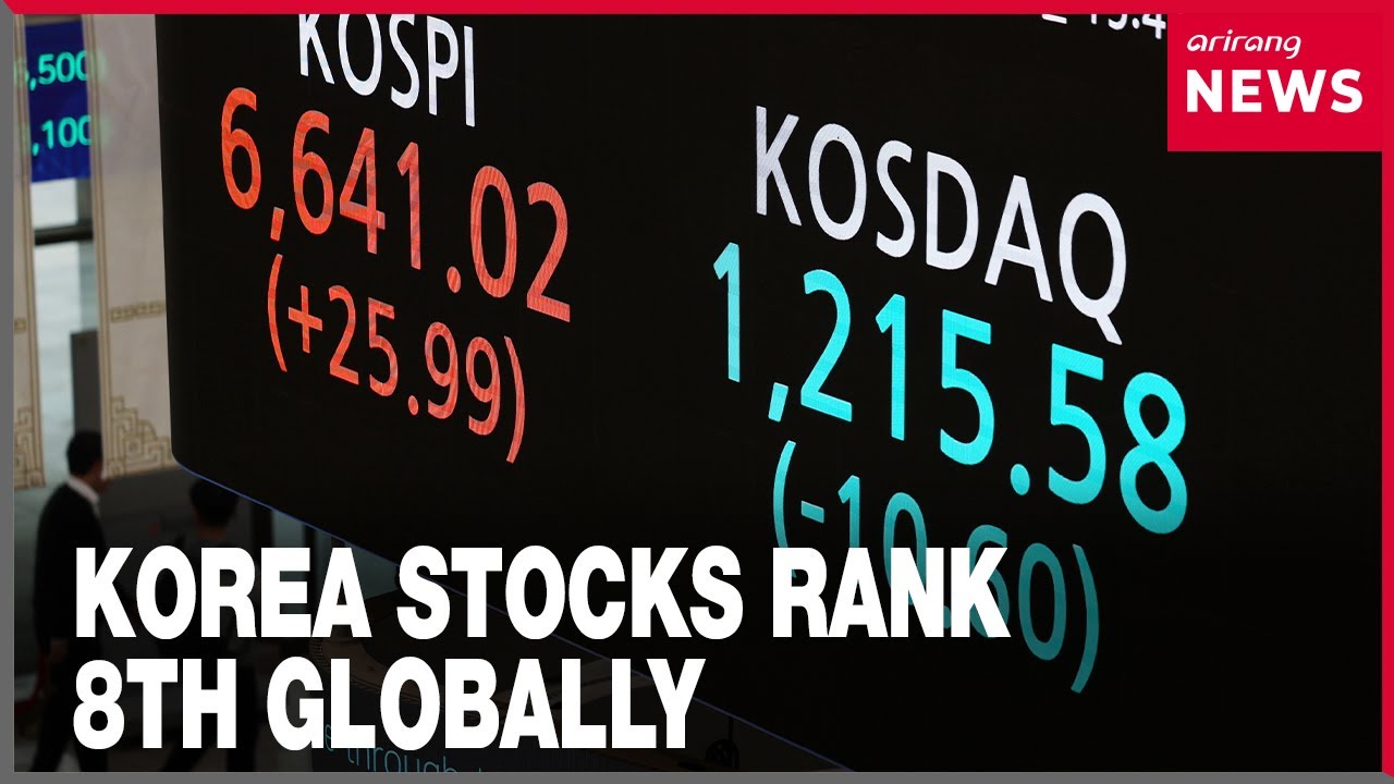 Korea overtakes UK to become world&rsquo;s 8th largest stock market