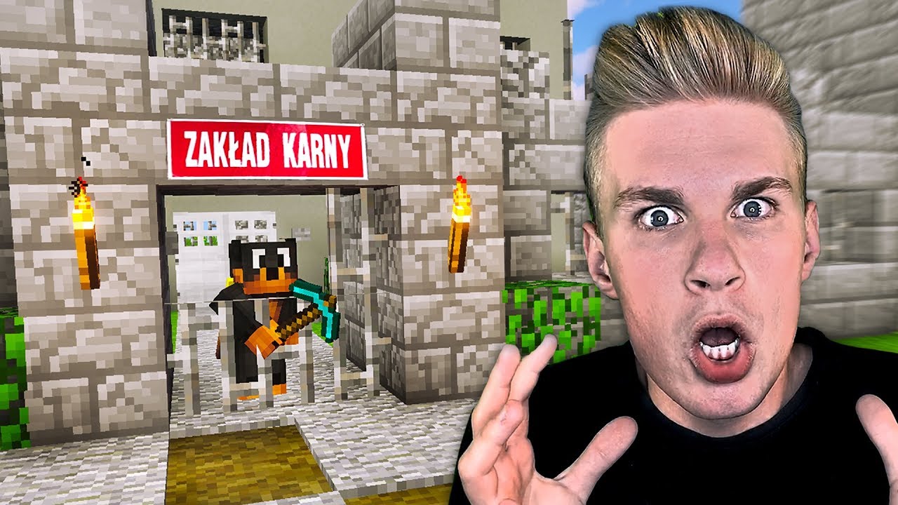 Uciekłem z WIĘZIENIA gdy NIKT NIE PATRZYŁ w Minecraft!