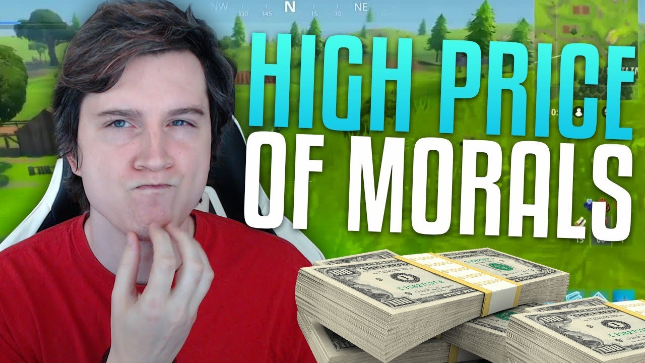 The High Price of Morals (An Introspetive Commentary & Fortnite Gameplay)