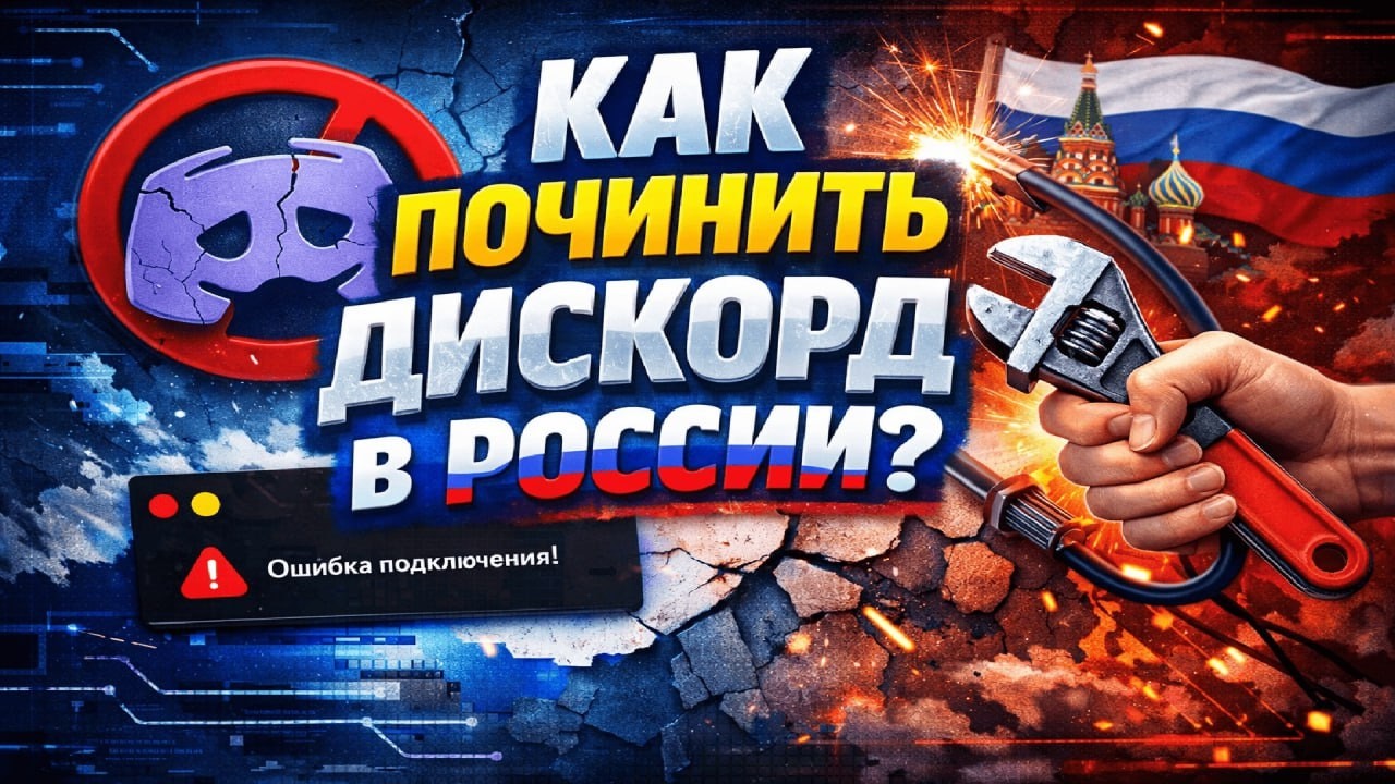 Как починить Discord в 2026 году (рабочий способ в феврале)