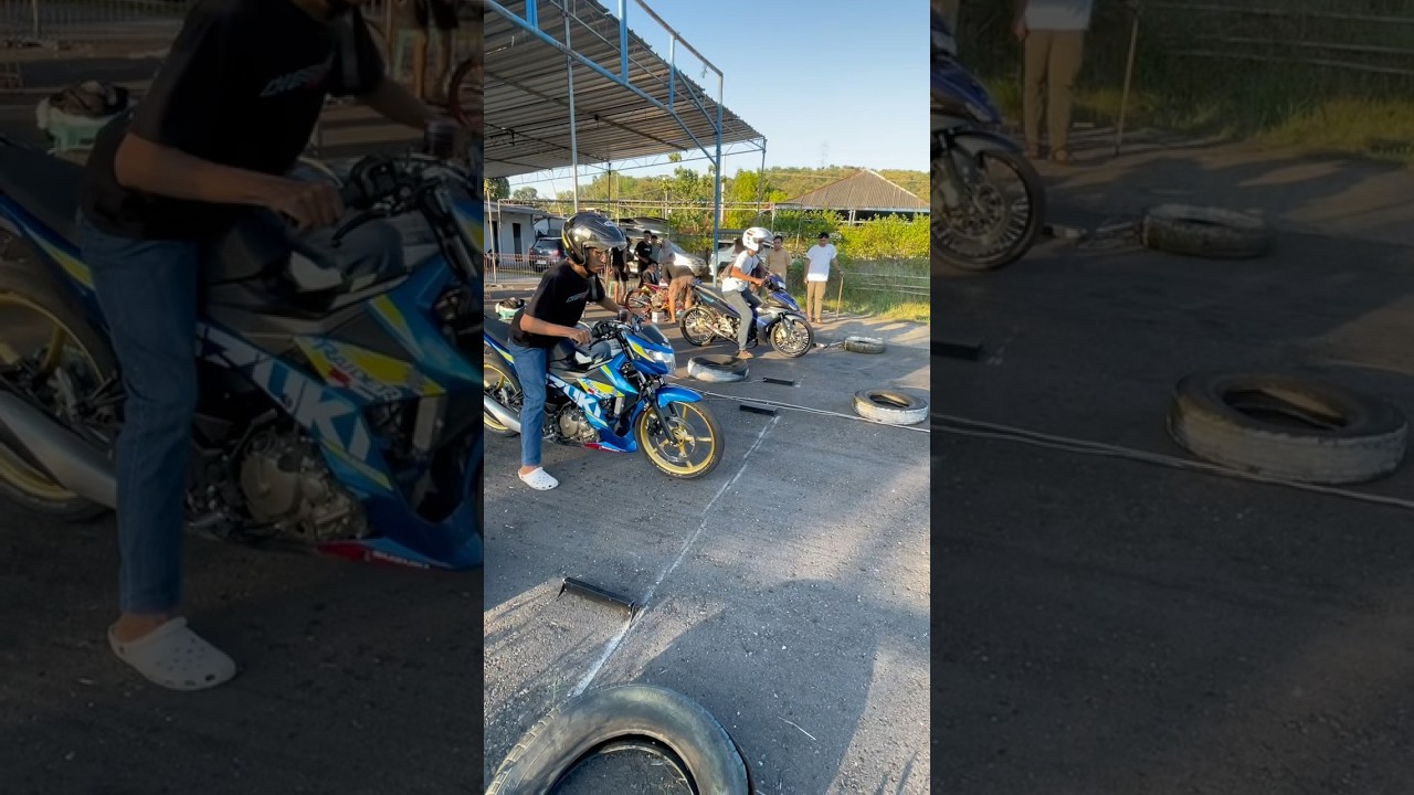 DUEL SERU !! MX KING vs SATRIA FU FI