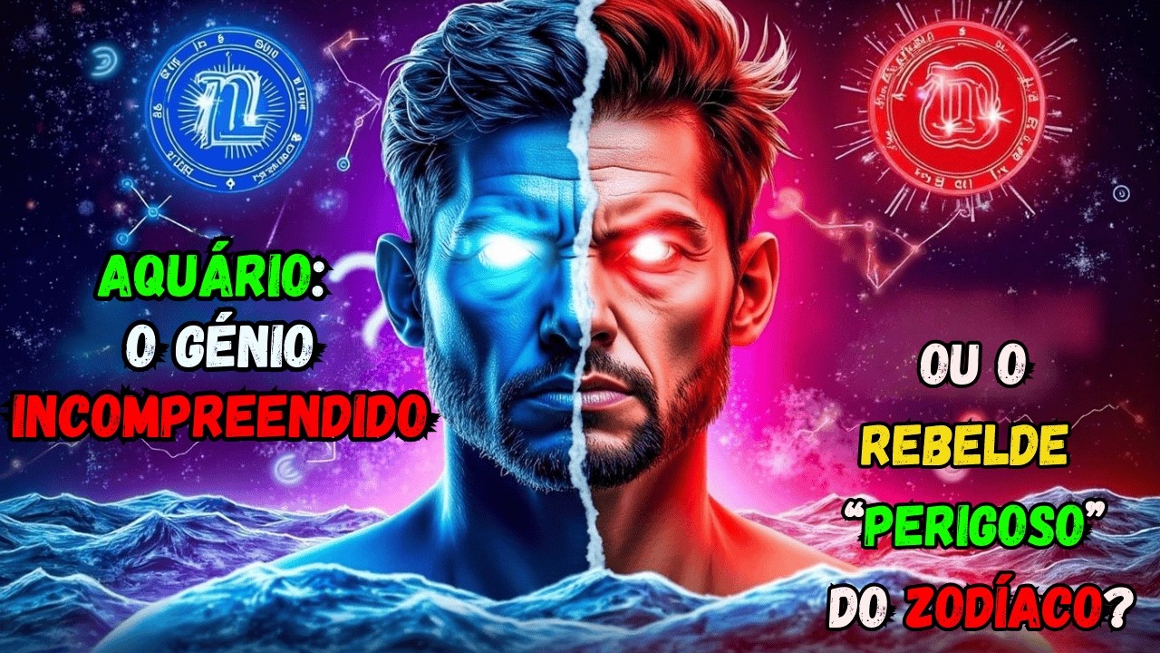 ♒️ AQUÁRIO: Gênio Incompreendido ou Rebelde PERIGOSO? 🤔
