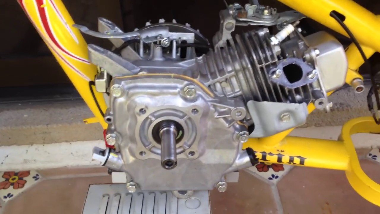 Bicicleta Chopper GX160 5.5 hp Parte 1