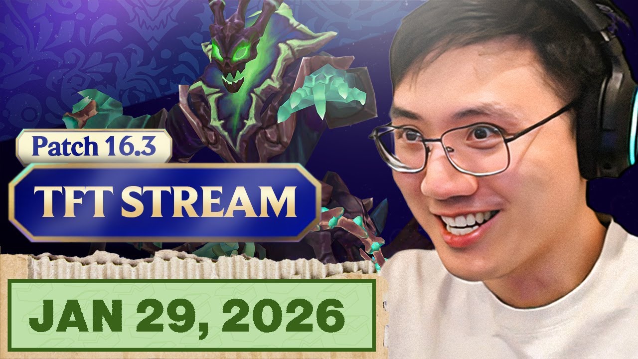 TFT & Code Vein II STREAM!  | Set 16 Patch 16.3