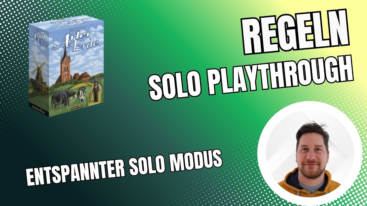 Arler Erde - Regeln + Solo Playthrough