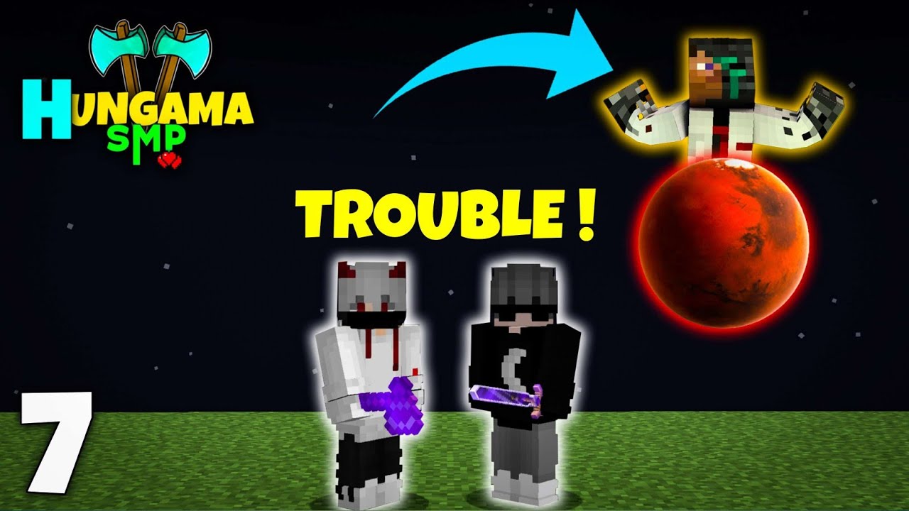MARS IN BIG TROUBLE IN MINECRAFT | HUNGAMA SMP [S-2 PART 7]