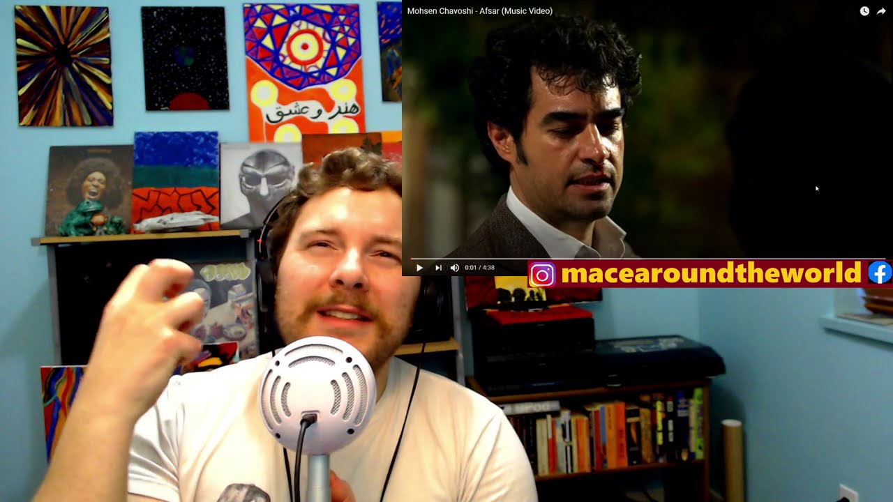FIRST TIME HEARING Mohsen Chavoshi - Afsar (Music Video) | REACTION