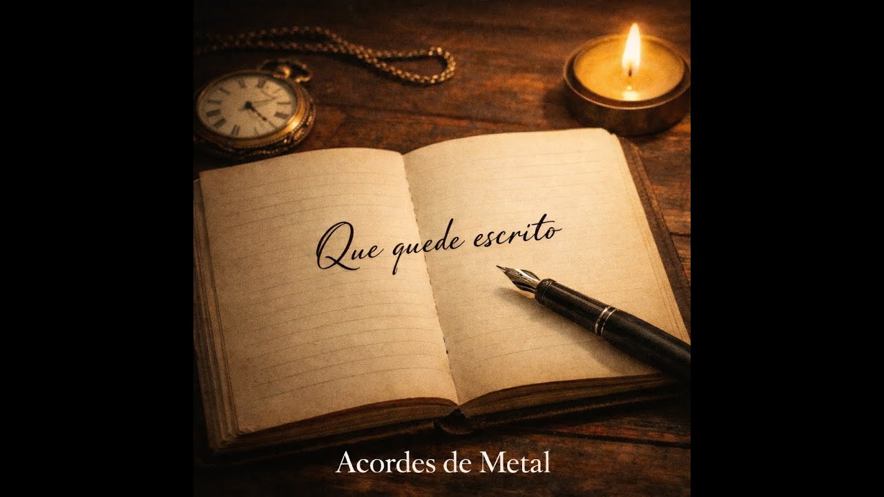 Acordes de Metal – Que Quede Escrito (Rock con alma soul)