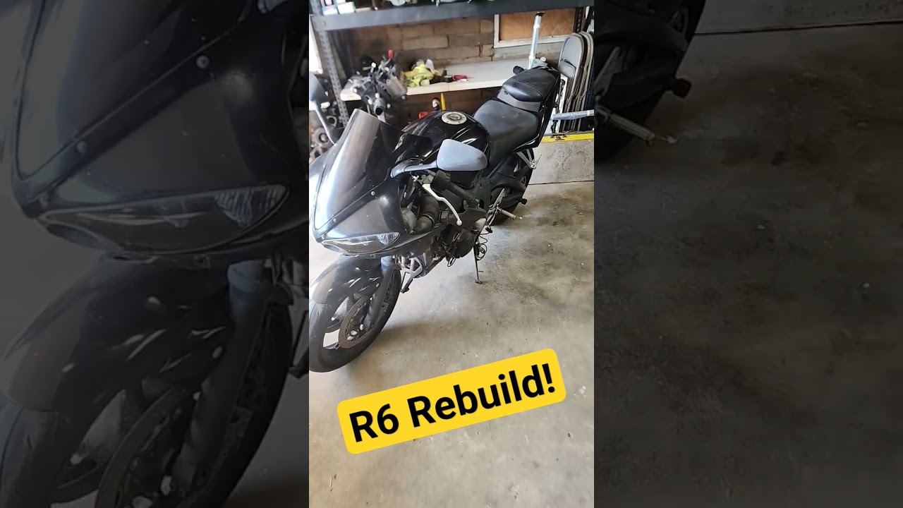 Yamaha R6 sport bike 