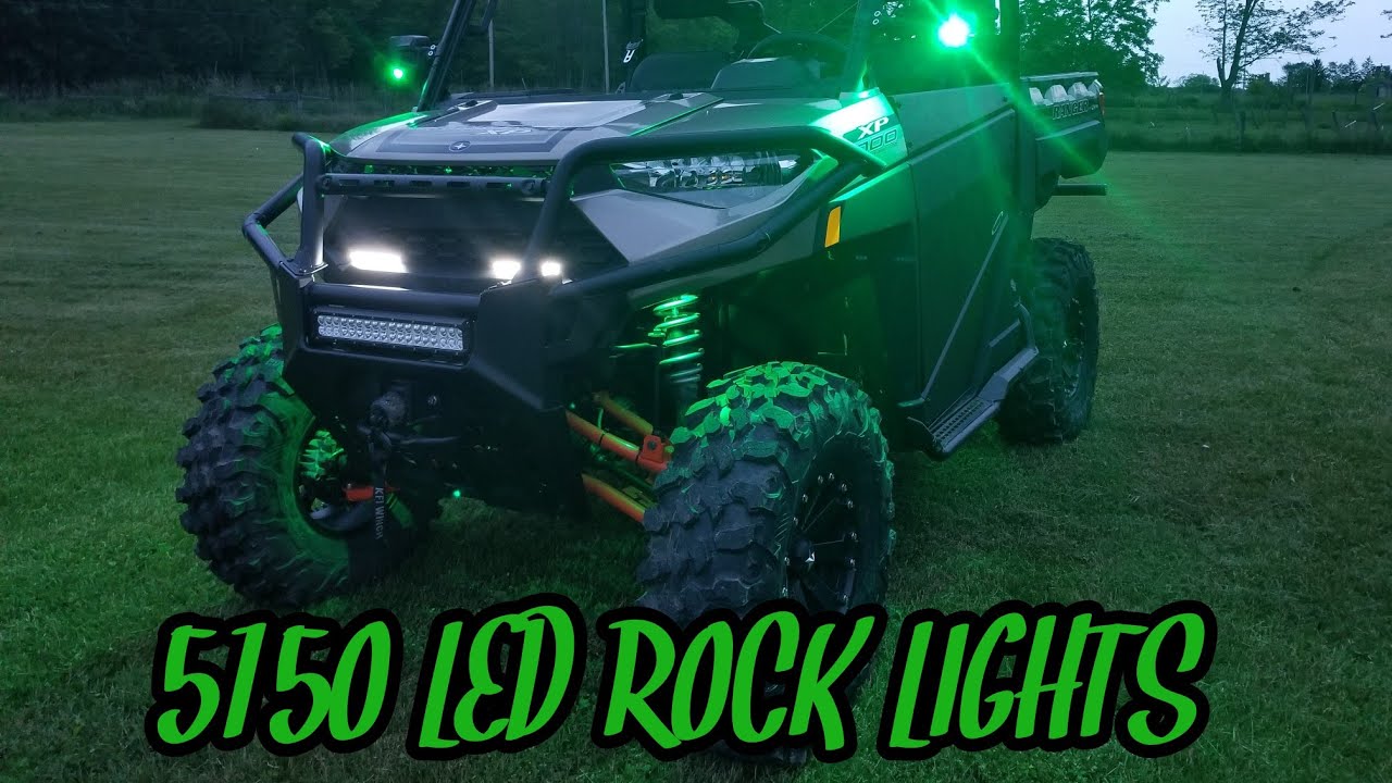 Polaris Ranger XP 1000 | Как установить шесть светодиодных фонарей 5150 LED Rock!
