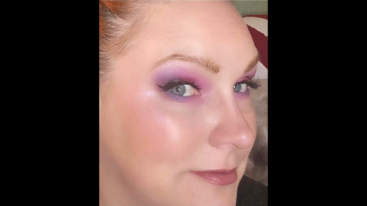Doing my makeup to hide that I was crying