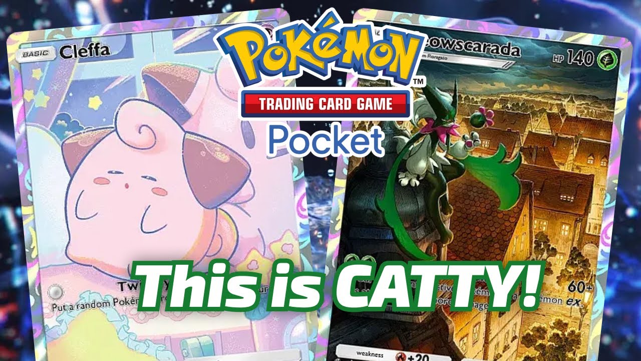 Meowscarada Cleffa is CATTY! | Pokémon TCG Pocket Deck Highlight