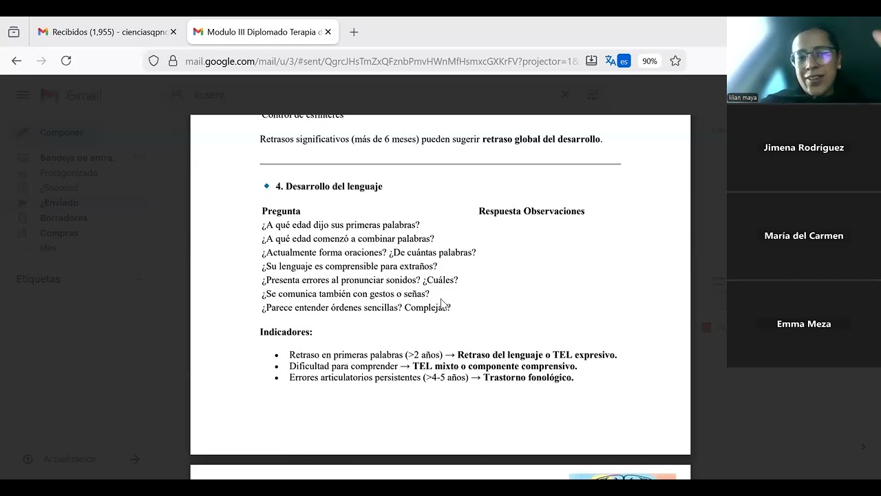 Diplomado Terapia de Lenguaje Modulo III parte 1