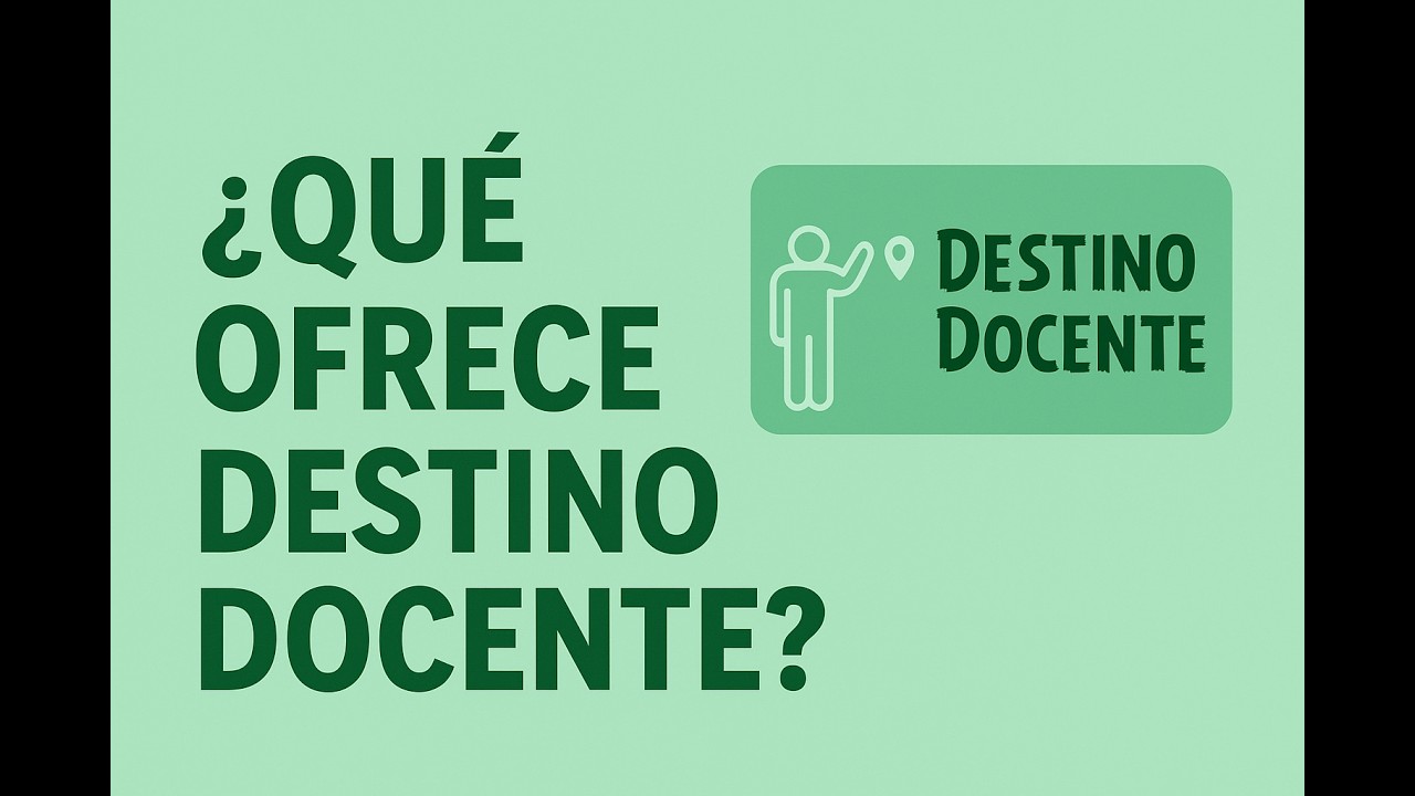 Destino Docente: La mejor herramienta para interinos en 2025 | Busca centros y vacantes cercanas