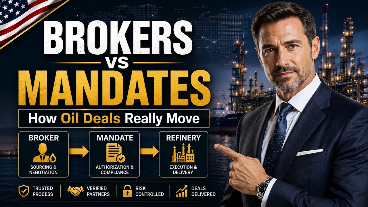 Oil & Gas Trade Explained: How Brokers and Refinery Mandates Work