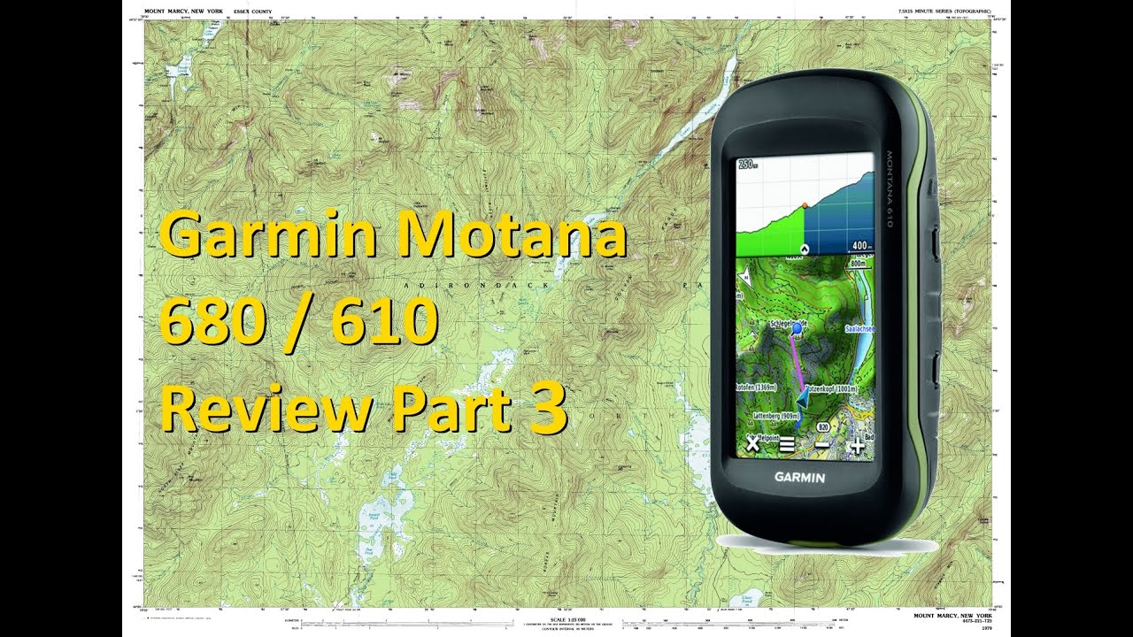 Garmin Montana 680 610 - Review - Part 3 - The Custom Mount