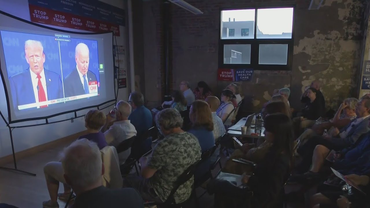 Pittsburghers react to Trump and Biden debate