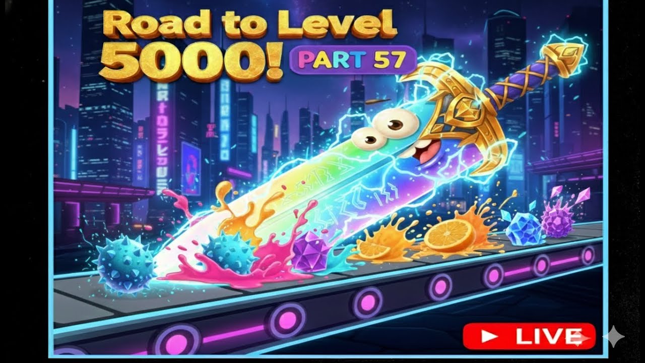Road to Level 5000! 🍉 | PART 57 | Perfect Slices #shorts #live