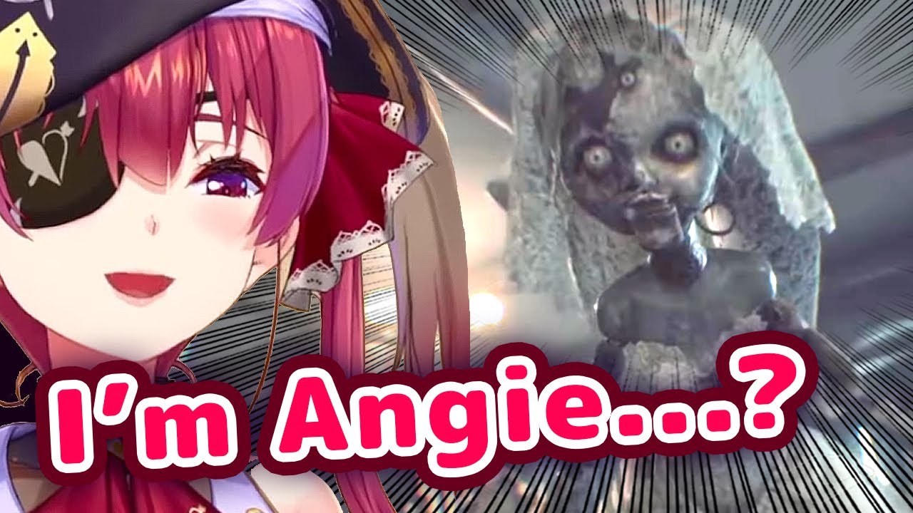 Marine's Response to People Saying She Sounds Like The Doll Angie In Resident Evil【ENG Sub/Hololive】