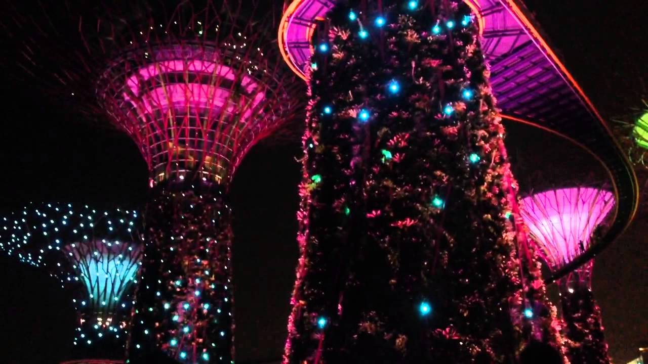 Gardens by the bay show SG50 edition. Singapore