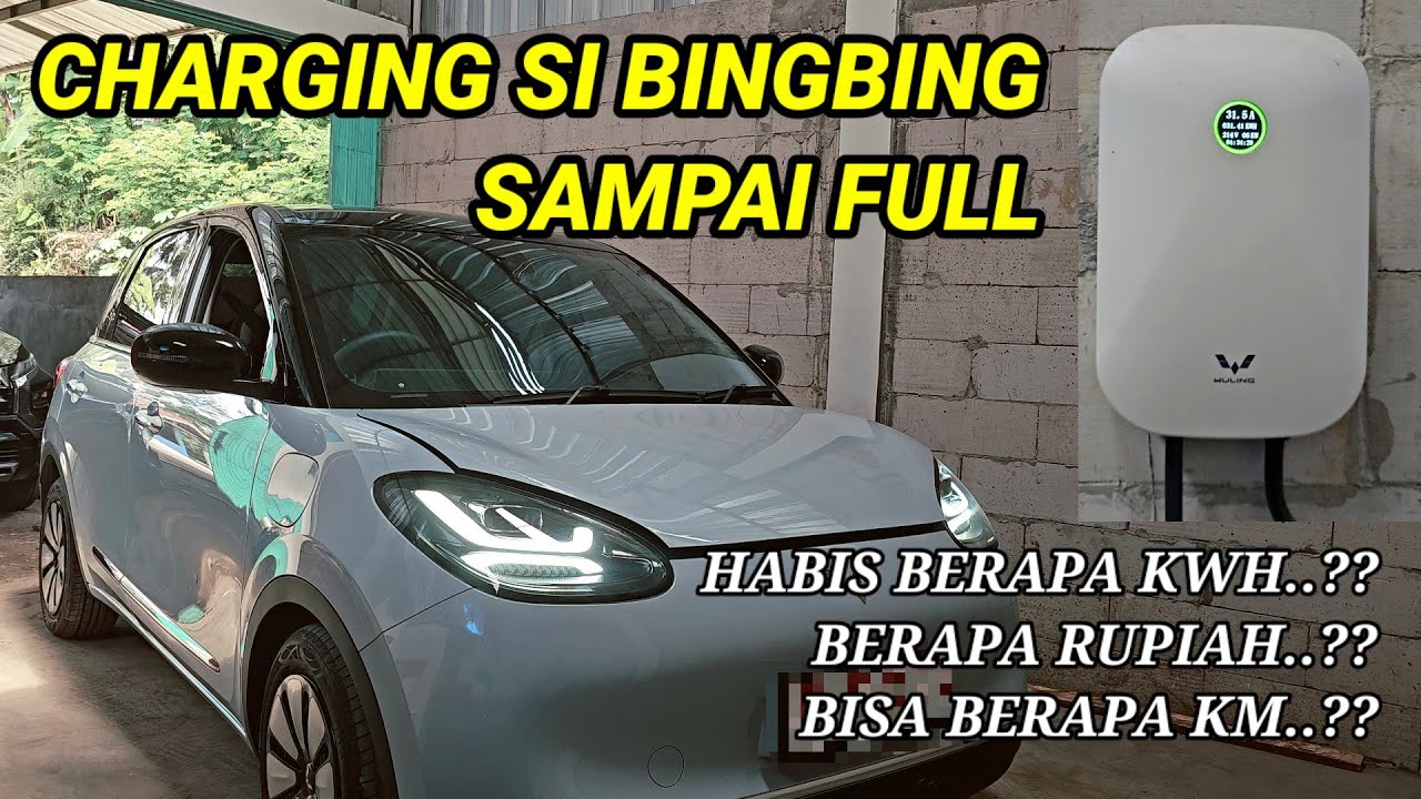SEGINI BIAYA CHARGING WULING BINGUO EV
