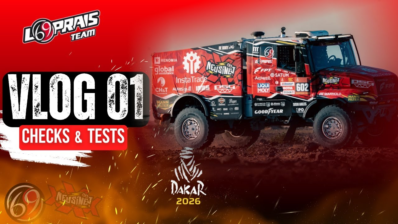 DAKAR InstaTrade Loprais Team De Rooy FPT - VLOG 01