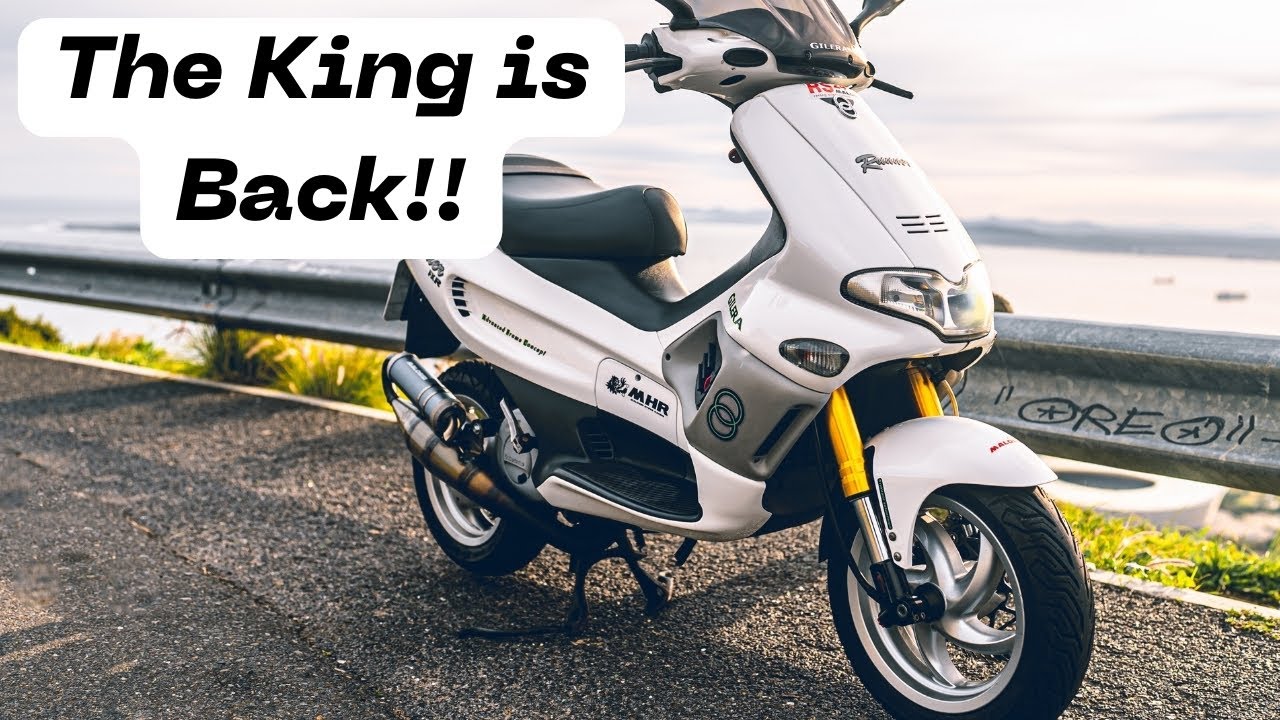 Unleashing Power: Epic Ride on Gilera Runner 180cc PM Tunning Scooter!