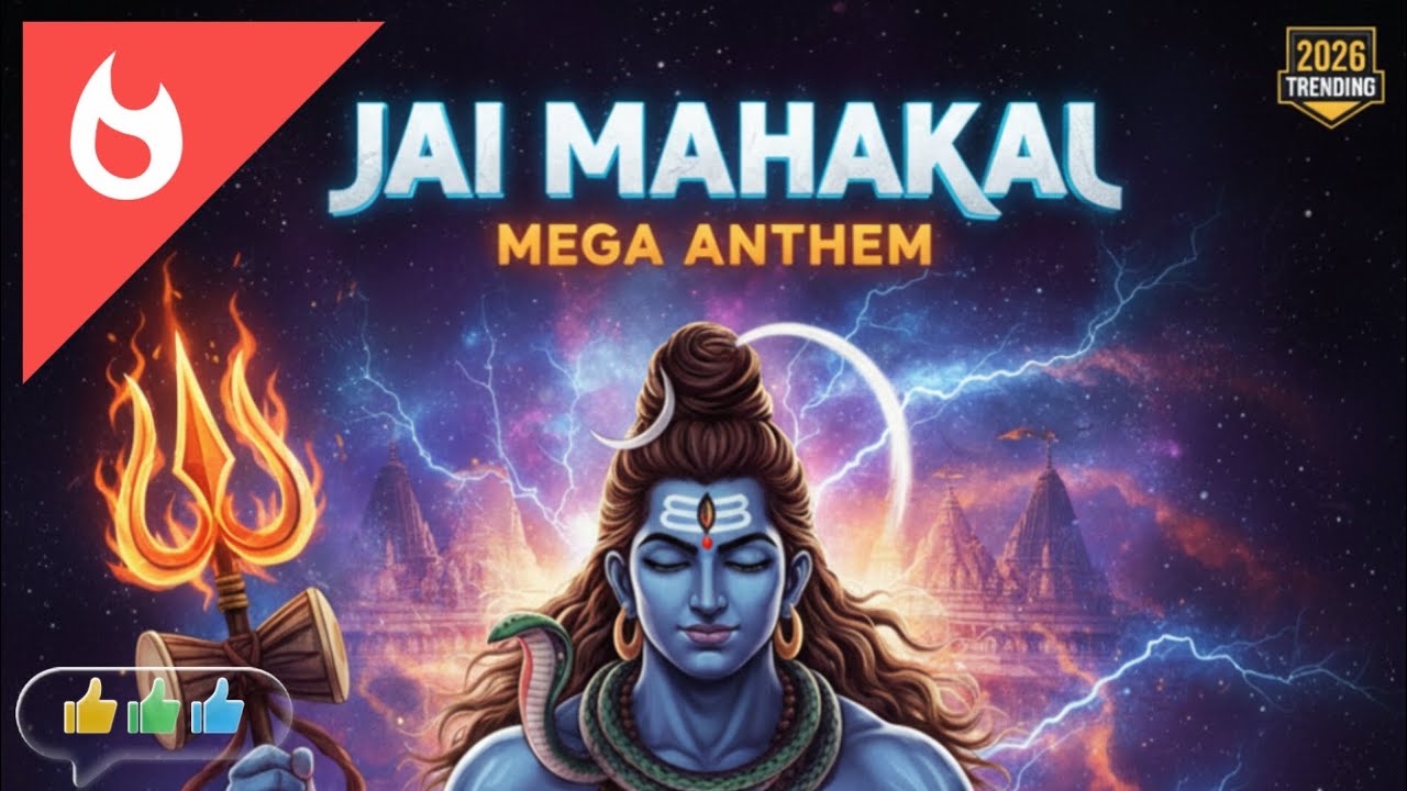 महाकाल का सबसे शक्तिशाली Anthem 🔥 Jai Mahakal Mega Anthem | Shiv Tandav Trance 2026 #trending 