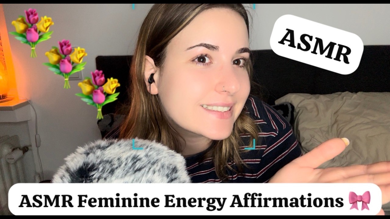 ASMR Feminine Energy Affirmations for Women’s Day💜✨