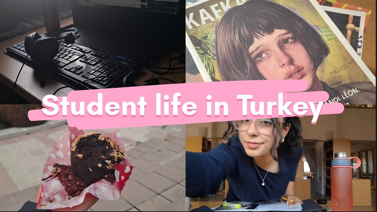 A week in my life at university in Turkey🌟📚✨️