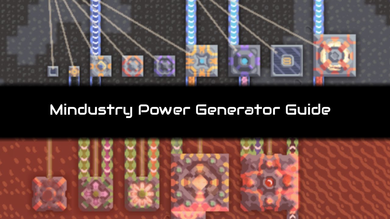 Mindustry - Power Generator Guide