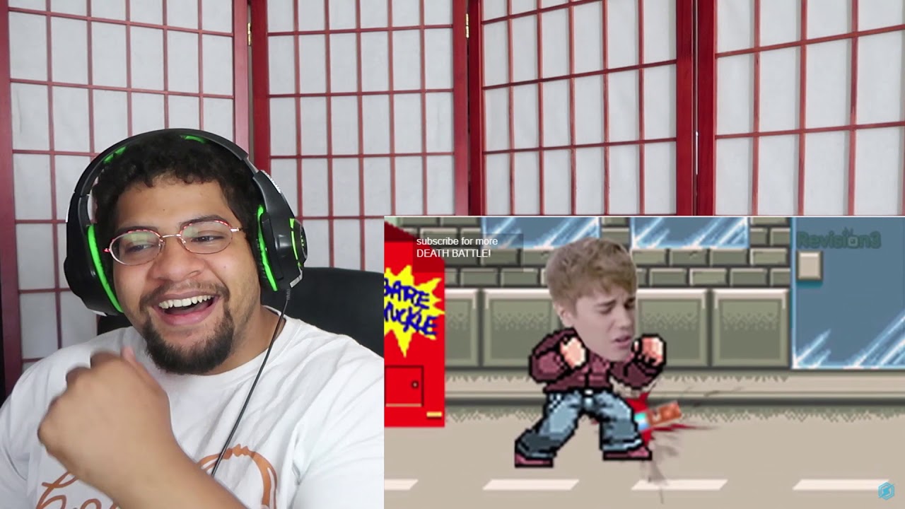 DEATH BATTLE! Justin Bieber VS Rebecca Black!