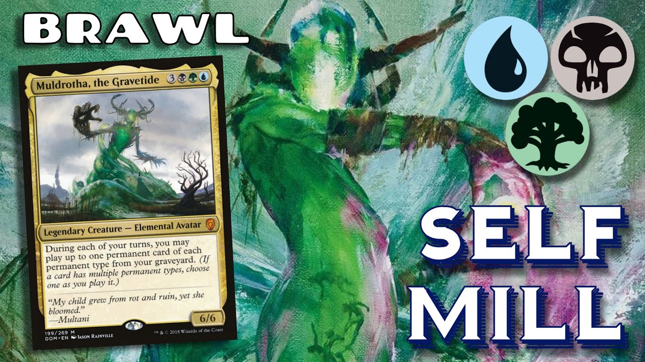 Graveyard = Hand 2 - Muldrotha, the Gravetide - Brawl MTG Arena Gameplay