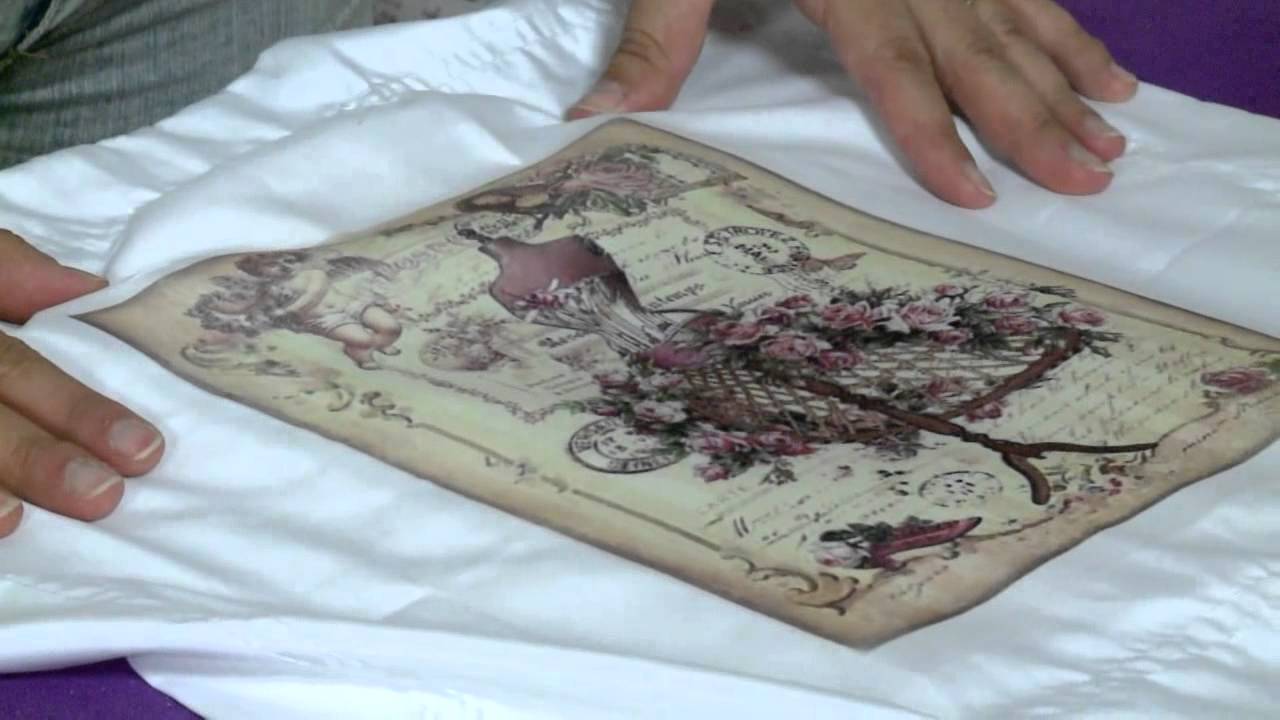 Sublimacion sobre tela - Laminas para sublimacion - Patricia Fernandez