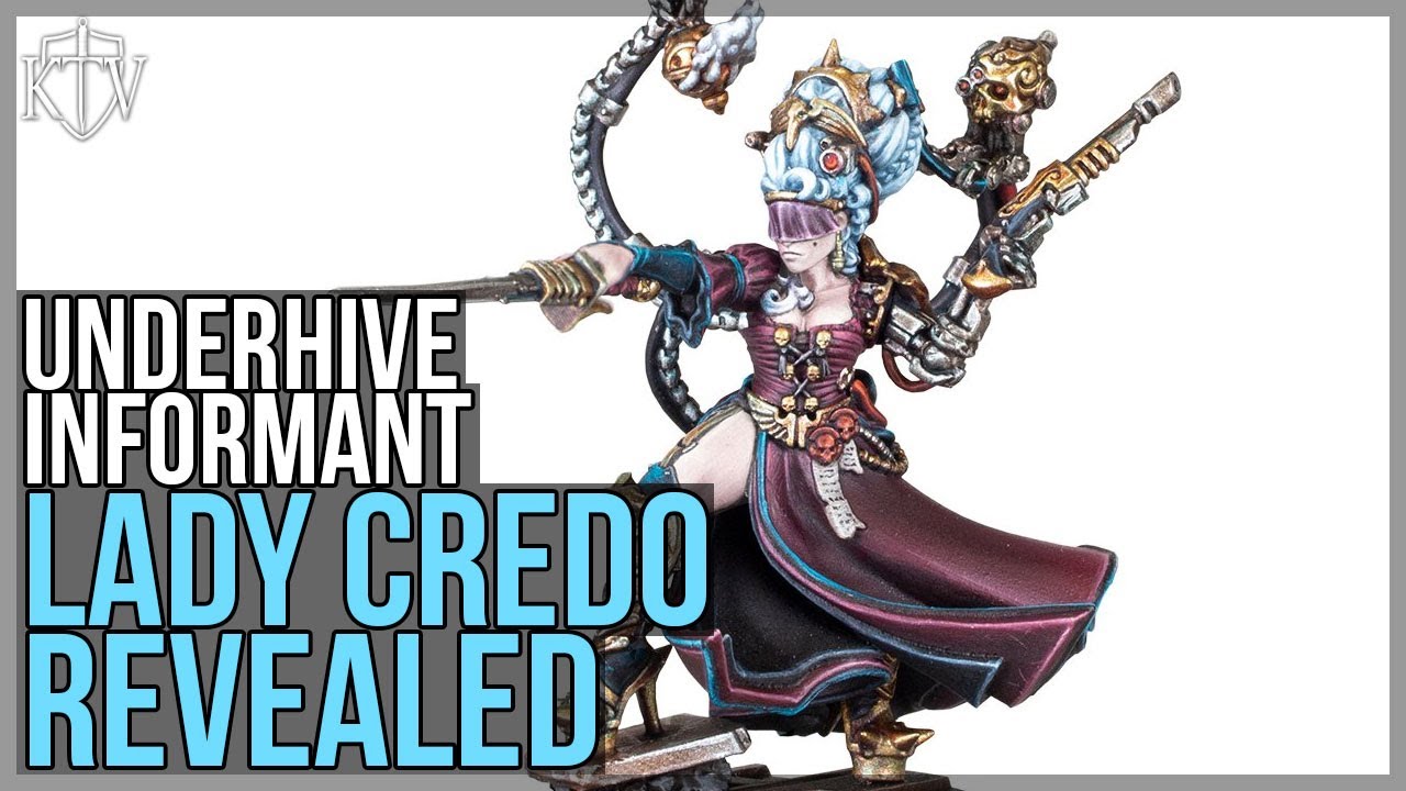 Necromunda Gets Nothing But Gold: Lady Credo Revealed!